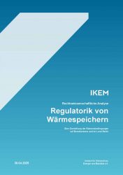 Cover Regulatorik von Wärmespeichern