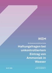 Cover Studie Haftungsfragen Ammoniak